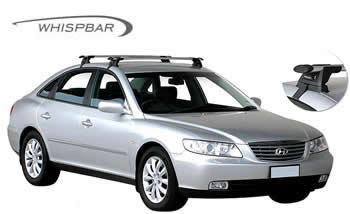 Hyundai Grandeur Yakima Whispbar roof racks